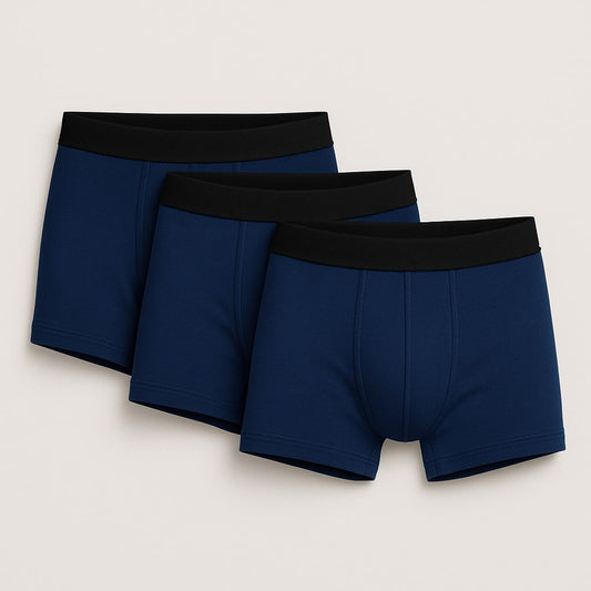 Pack 3 Vorn Bleu – Le Boxer Anatomique